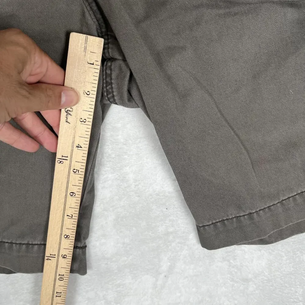 Old Navy Cargo Shorts Mens 38 Gray 10 Inseam Utility Pockets Y2K